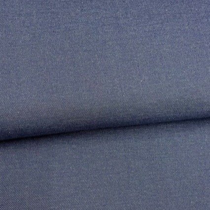 Jersey Jeansoptik- blau